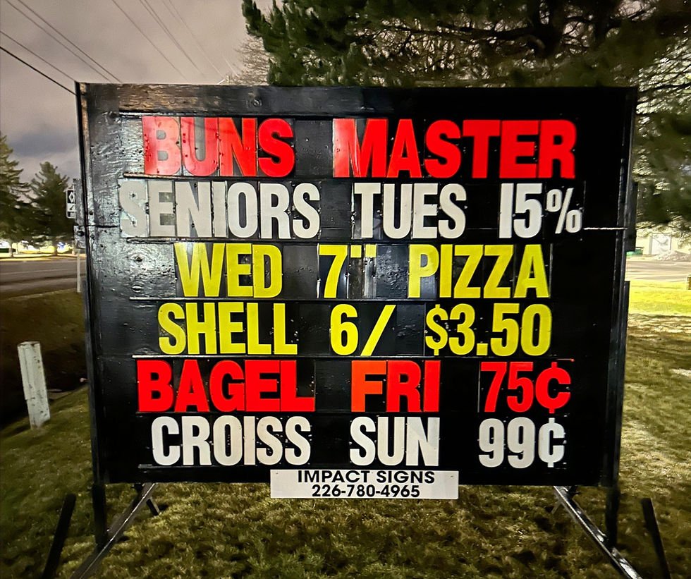 weekly specials